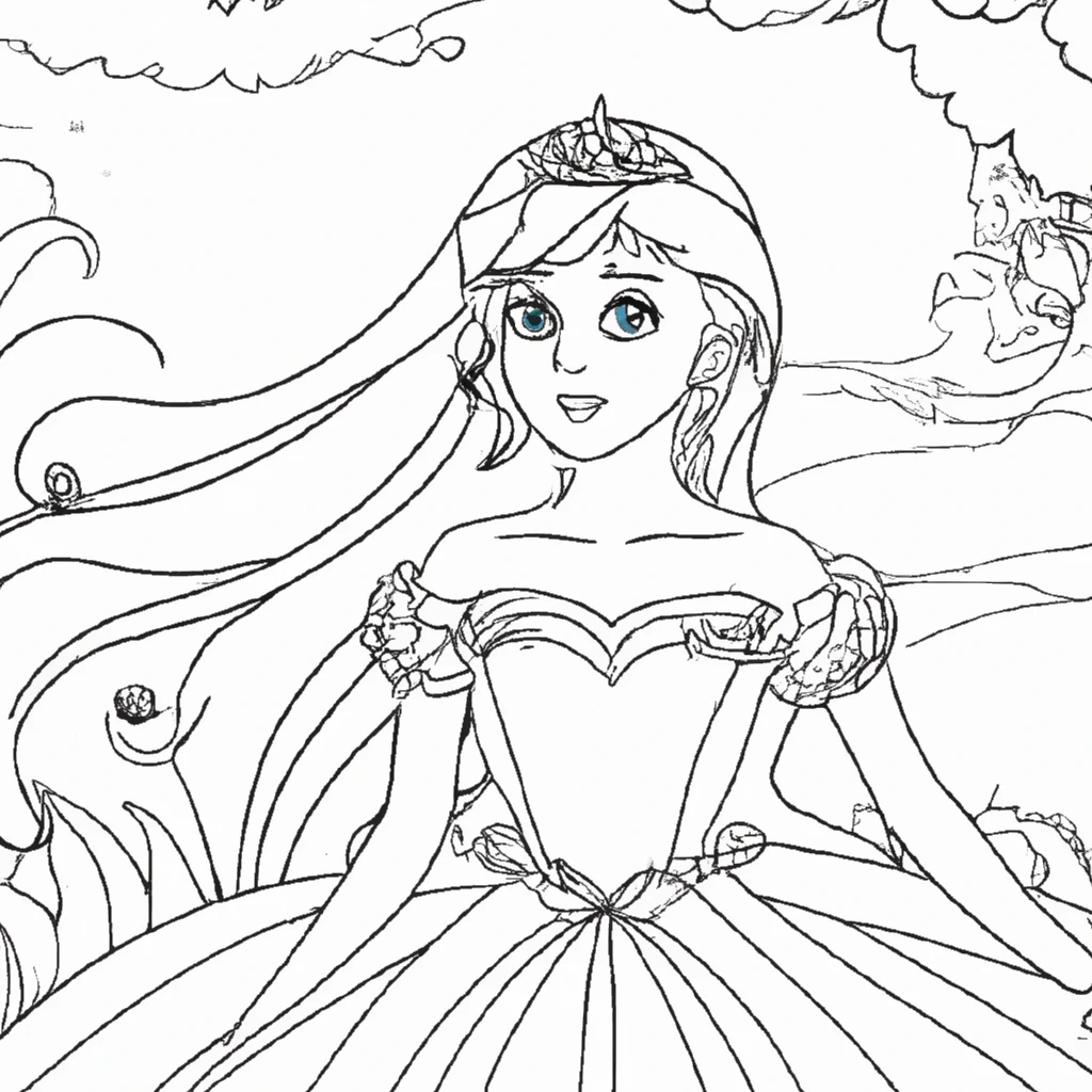 Beauty And The Beast Cinderella Sleeping Beauty Snow - Drawings Of Disney  Princesses, HD Png Download - vhv